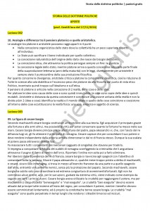 Paniere di Storia delle dottrine politiche - Aperte - Scienze politiche - eCampus