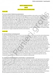 Paniere di Diritto amministrativo I - Aperte - eCampus