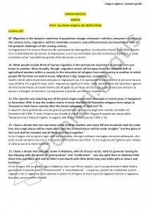 Paniere di Lingua inglese - Aperte - Servizi giuridici - eCampus