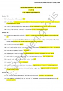 Paniere di Diritto internazionale umanitario - Multiple - Servizi giuridici - eCampus