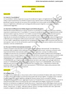 Paniere di Diritto internazionale umanitario - Aperte - Servizi giuridici - eCampus