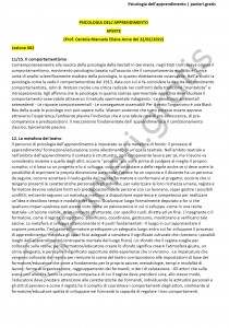 Paniere di Psicologia dell’apprendimento - Aperte - Scienze dell'educazione - eCampus