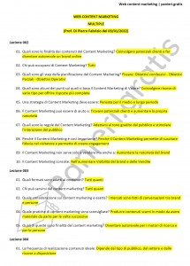 Paniere di Web content marketing - Multiple - Scienze della comunicazione - eCampus