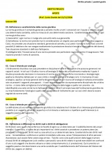 Paniere di Diritto privato - Aperte - Design e discipline della moda - eCampus