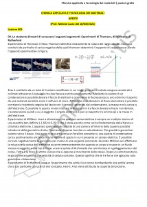 Paniere di Chimica applicata e tecnologia dei materiali - Aperte - Ingegneria civile - eCampus