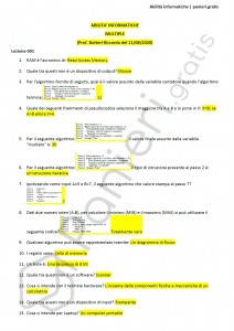 Paniere di Abilità informatiche - Multiple - Giurisprudenza - eCampus