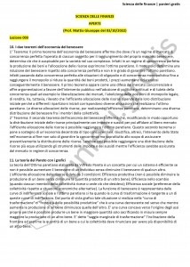 Paniere di Scienza delle finanze - Aperte - Economia - eCampus