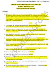 Paniere di Compatibilità elettromagnetica di dispositivi mobili e RFID - Completo - eCampus