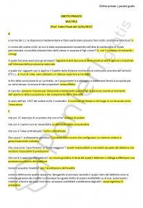 Paniere di Diritto privato - Multiple - Servizi giuridici - eCampus