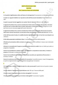 Paniere di Diritto processuale civile - Multiple - Servizi giuridici - eCampus