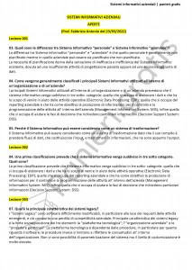 Paniere di Sistemi informativi aziendali - Aperte - Ingegneria informatica - eCampus