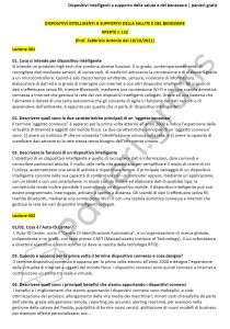 Paniere di Dispositivi intelligenti a supporto della salute e del benessere - Aperte - eCampus