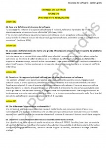 Paniere di Sicurezza del software - Aperte - Ingegneria informatica - eCampus