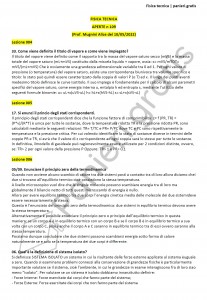 Paniere di Fisica tecnica - Aperte - Ingegneria informatica - eCampus