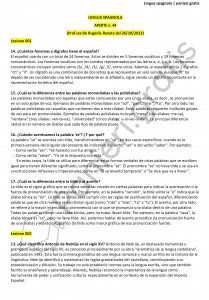 Paniere di Lingua spagnola - Aperte - Scienze del turismo - eCampus