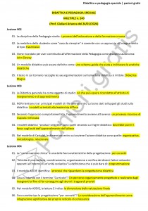 Paniere di Didattica e pedagogia speciale - Multiple - Lingue e letterature moderne - eCampus
