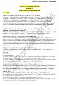 Paniere di Idraulica e costruzioni idrauliche - Aperte 2024 - Ingegneria civile e ambientale