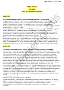 Paniere di Diritto pubblico - Aperte 2024 - Scienze motorie - eCampus