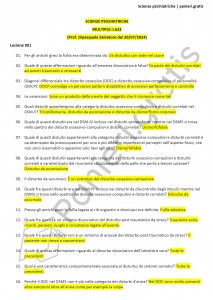 Paniere di Scienze psichiatriche - Multiple 2024 - Dipasquale - Psicologia - eCampus