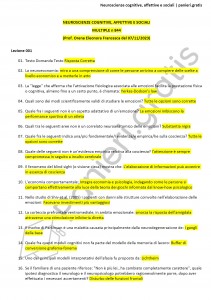 Paniere di Neuroscienze cognitive, affettive e sociali - Multiple - Orena - Psicologia - eCampus