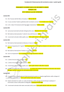 Paniere di Fondamenti di biomeccanica del movimento umano - Multiple - Molinaro