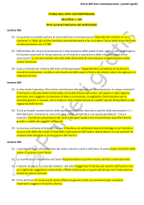 Paniere di Storia dell'arte contemporanea - Multiple - Rossi - Scienze del turismo - eCampus