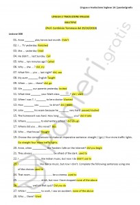 Paniere di Lingua e traduzione inglese 1A - Multiple - Lingue e culture europee - eCampus