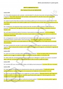 Paniere di Diritto amministrativo II - Master A46 - eCampus