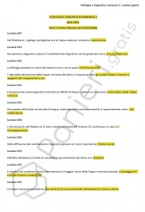 Paniere di Filologia e linguistica romanza 1 - Multiple - eCampus