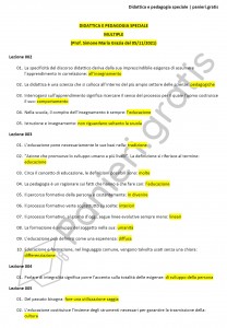 Paniere di Didattica e pedagogia speciale - Multiple - Scienze dell'educazione - eCampus