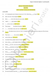 Paniere di Lingua e traduzione inglese 2 - Multiple - eCampus