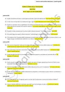 Paniere di Teoria e storia della traduzione - Multiple - eCampus