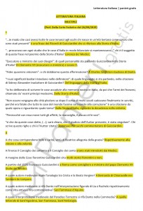 Paniere di Letteratura italiana - Multiple - Lett., lingua e cultura italiana - eCampus