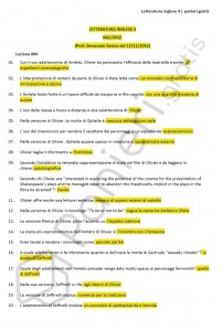 Paniere di Letteratura inglese 4 - Multiple - eCampus