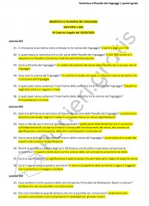 Paniere di Semiotica e filosofia dei linguaggi - Multiple - Scienze della comunicazione - eCampus