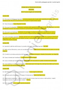 Paniere di Storia della pedagogia speciale - Multiple - Scienze pedagogiche - eCampus