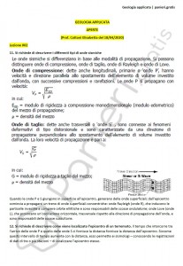 Paniere di Geologia applicata - Aperte - Ingegneria civile e ambientale - eCampus