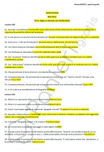 Paniere di Geografia 2020 (Geoscef2020) - Multiple - Scienze dell'educazione - eCampus