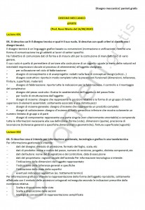 Paniere di Disegno meccanico - Aperte - Ingegneria industriale - eCampus