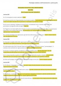 Paniere di Psicologia scolastica e dell'orientamento - Multiple - Scienze pedagogiche - eCampus