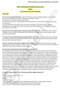 Paniere di Diritto industriale e proprietà intellettuale - Aperte - eCampus