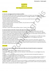 Paniere di Psicometria - Aperte - Scienze e tecniche psicologiche - eCampus