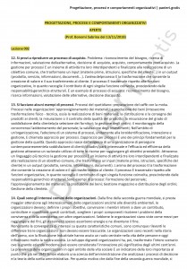 Paniere di Progettazione, processi e comportamenti organizzativi - Aperte - eCampus