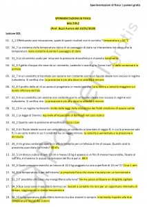 Paniere di Sperimentazioni di fisica - Multiple - Master - eCampus