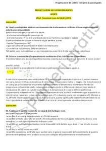 Paniere di Progettazione dei sistemi energetici - Aperte - Ingegneria industriale - eCampus