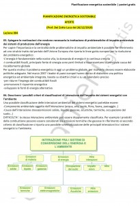 Paniere di Pianificazione energetica sostenibile - Aperte - Ingegneria industriale