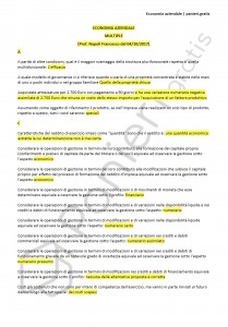 Paniere di Economia aziendale - Multiple - Economia - eCampus