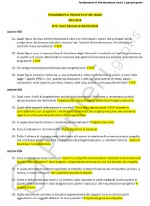 Paniere di Fondamenti di infrastrutture viarie - Multiple - Ingegneria civile - eCampus