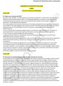 Paniere di Fondamenti di infrastrutture viarie - Aperte - Ingegneria civile - eCampus